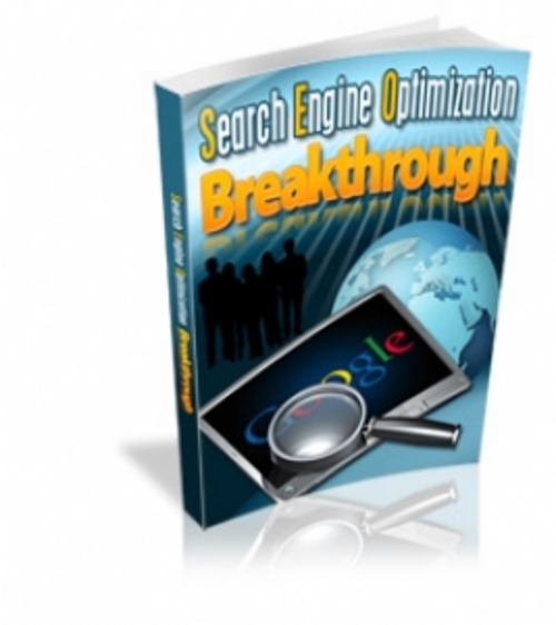 Product picture Search Engine Optimization Breakthough